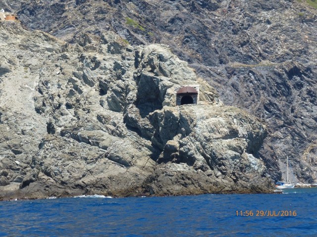 Toulon is een marine basis maar dit is een enigszins gedateerde uitkijkpost 