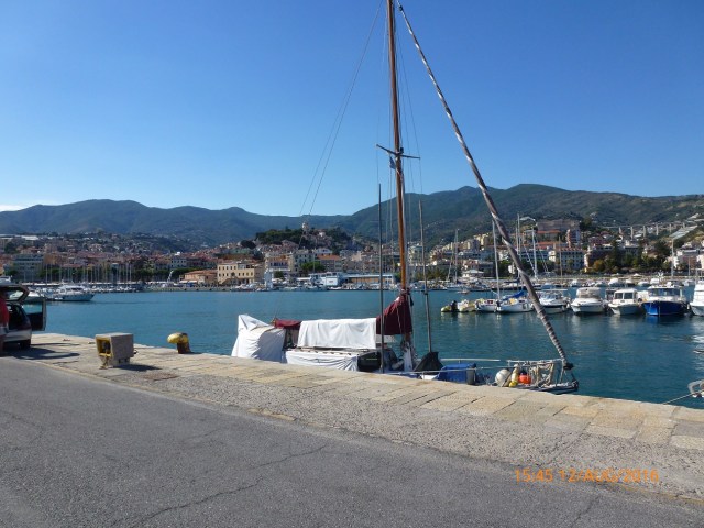 Maar daarna weer prima weer. het de oude haven/stad 